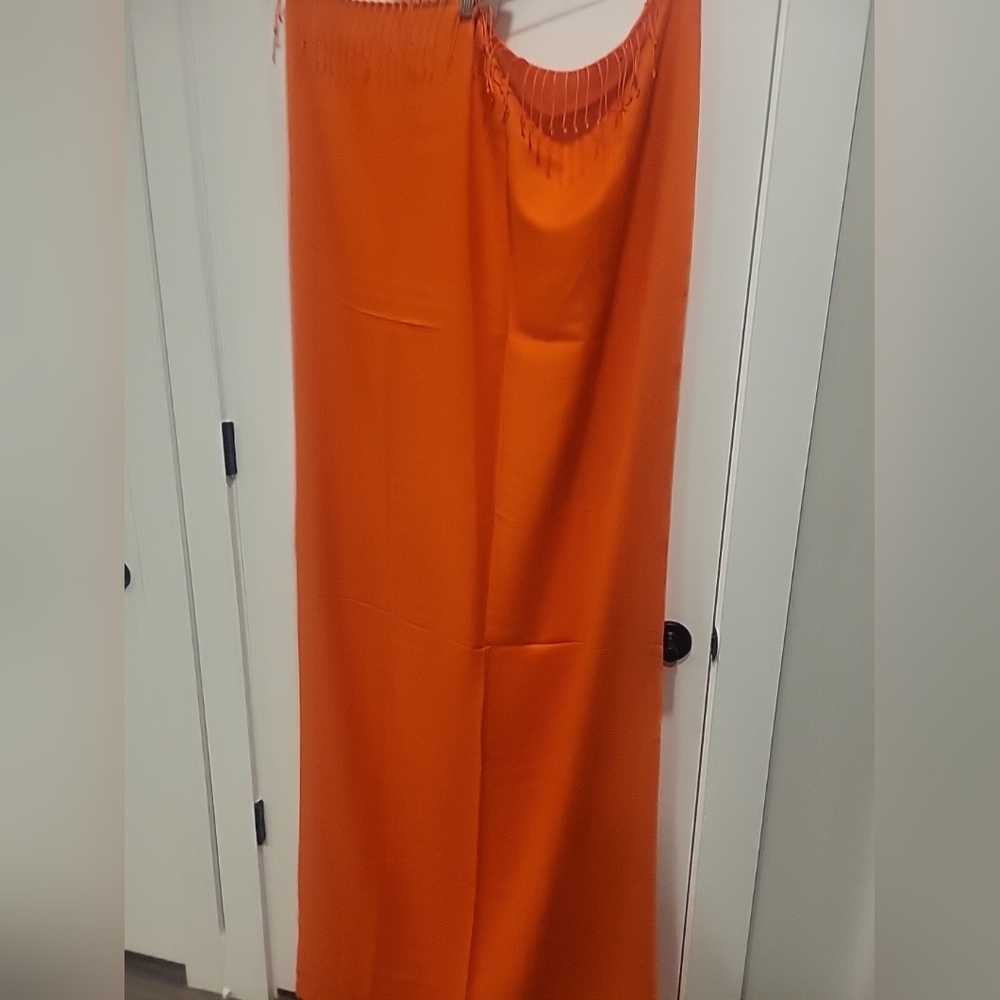 Orange Scarf 29x70